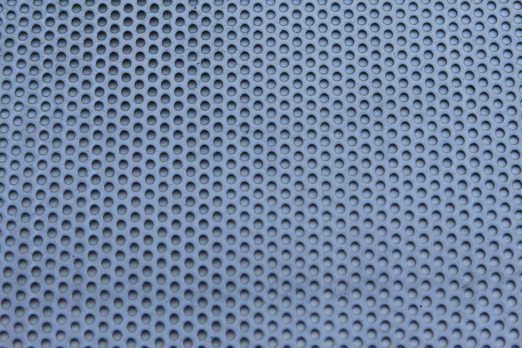 304 STAINLESS STEEL PERFORATED SHEET .040" x 12" x 12" - 1/8 HOLES 0600110