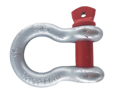 3/4" ANCHOR SHACKLE WITH RED PIN - 0900165