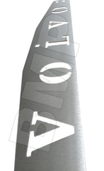 Stainless Steel Mud Flap Plates with Volvo Script 0600310