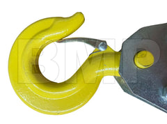 2 Ton Snatch Block with Hook and Safty Latch for 1/2" Wire Rope