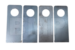 Rectangle Weld On steel Ramp Gate Holder Hinge For Heavy Duty Equip Trailer 1000102