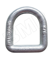 3/8" ZINK STEEL D RING - 1000205R