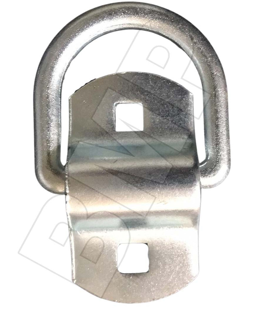 3/8" ZINK STEEL D RING WITH BOLT-ON BRACKET