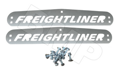 Stainless Steel Mud Flap Plates with Freightliner Script 0600305