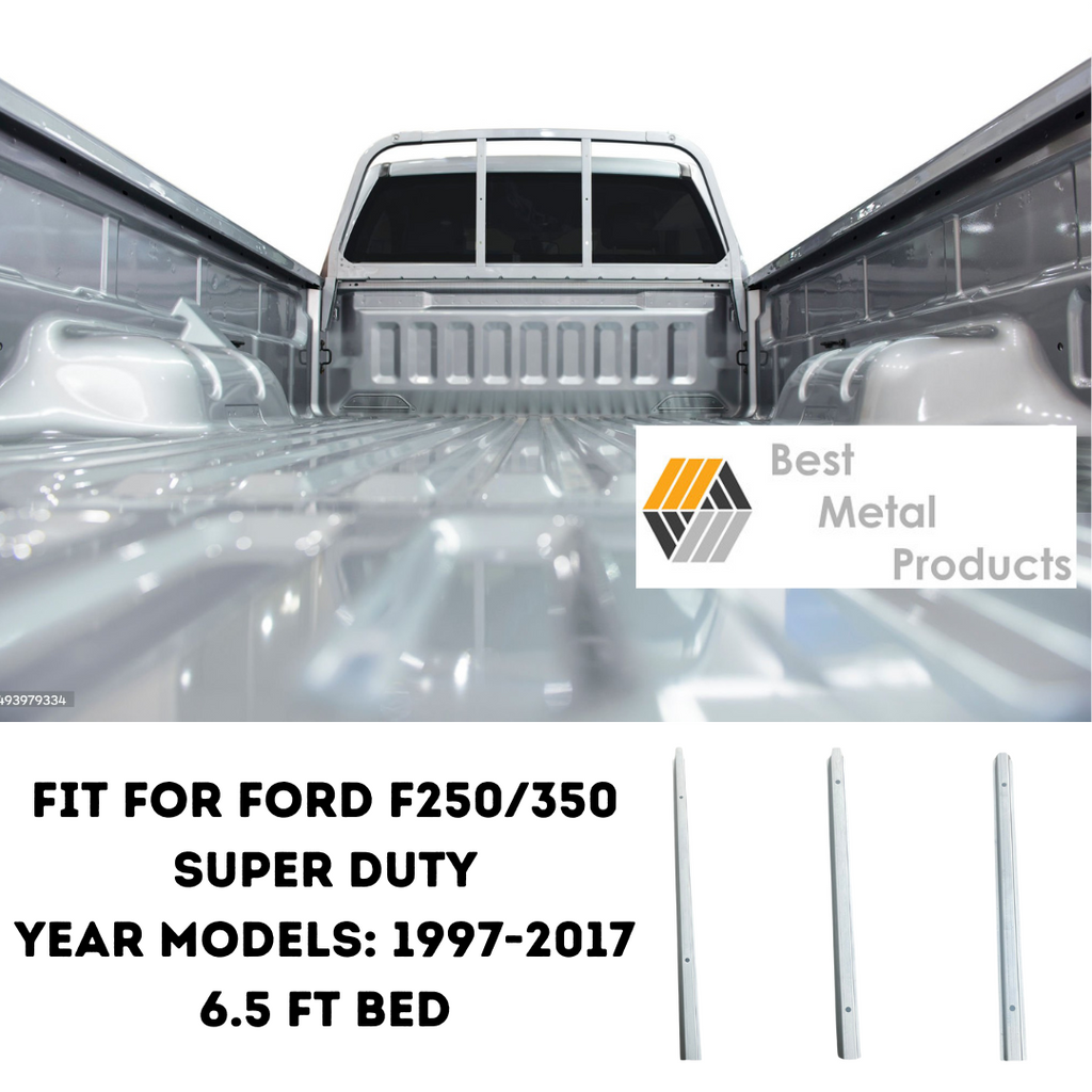 Truck Bed Support Rail 1999 - 2017 Ford Super Duty F-250, F-350 6.5ft Bed (short Bed)