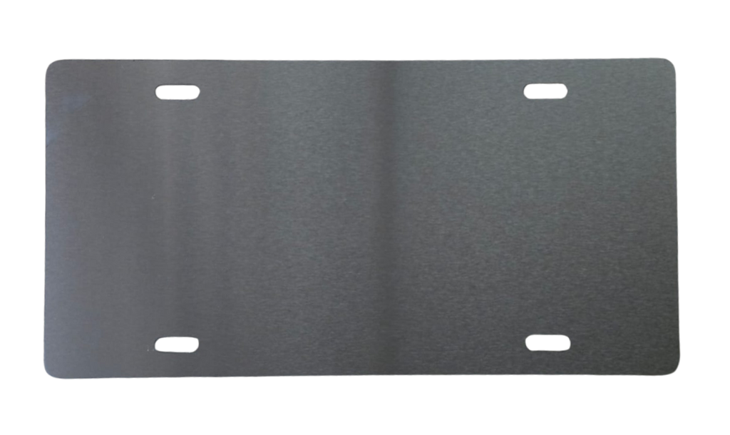 304 Brushed Stainless Steel License Plate Backer – 16ga .057" – Standard Size 0600143