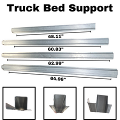 (4) Truck Bed Support Rail Crossmember Chevy Silverado from 1999 on - 1000705