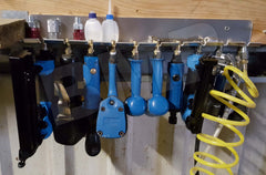 AIRTOOL HOLDER in use with tools