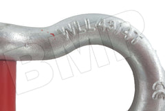 3/4" ANCHOR SHACKLE WITH RED PIN - 0900165