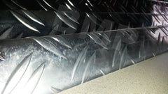 ALUMINUM DIAMOND PLATE ANGLE 1,5" x 1,5" x 48"