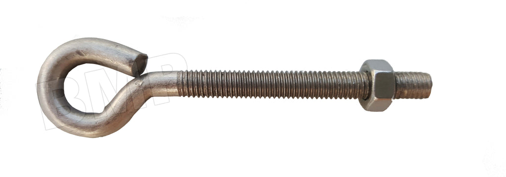 UNWELDED EYE BOLT M5 x 40mm WITH NUT