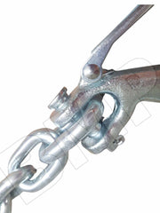 2´ SAFETY CHAIN WITH 2 x  3/8" SLIP HOOK W/CLIP - 0900173