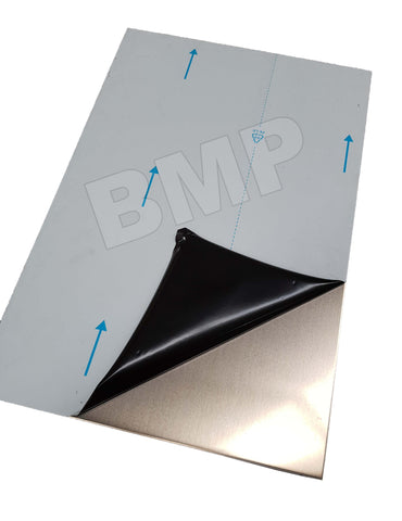 1/8" .12 Aluminum Sheet Plate 24" x 24"  AlMg3, 5754 - 0500311
