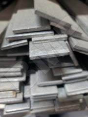 Zinc Plated Steel Flat Bar / Plate Heavy Duty 1/8 x 3/4 x 36