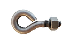 UNWELDED EYE BOLT M8 x 25 mm WITH NUT 1200504