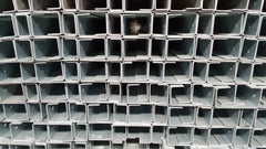 Heavy-Duty Galvanized Steel C-Channel Fence Post – Durable & Rust-Resistant - 102