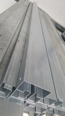 Heavy-Duty Galvanized Steel C-Channel Fence Post – Durable & Rust-Resistant - 102