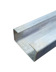 Heavy-Duty Galvanized Steel C-Channel Fence Post – Durable & Rust-Resistant - 102