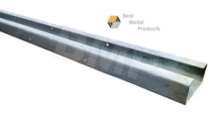 Heavy-Duty Galvanized Steel C-Channel Fence Post – Durable & Rust-Resistant - 102