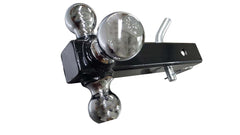 THREE BALL MOUNT HITCH WITH PIN AND CLIP - 1000131