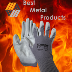 PosiGrip EN 388 Safety Work Gloves – Seamless Knit Industrial Grip Gloves - 1500248