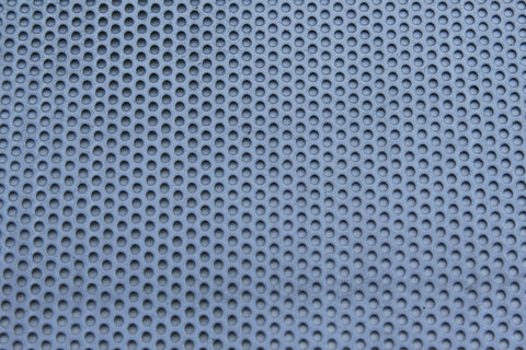 304 STAINLESS STEEL PERFORATED SHEET .040" x 12" x 12" - 1/8 HOLES 0600110