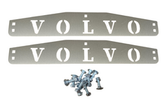 Stainless Steel Mud Flap Plates with Volvo Script 0600310