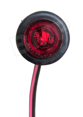 Red ¾" LED Marker Light - J-53-R, SH-10609 - Waterproof, 2-Wire Pigtail 1500701