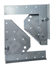 Heavy-Duty Hinge Kit for Restaurant Canopy Hood Exhaust Fan - 306