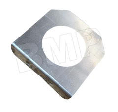 Trailer Light Mounting Bracket – 14-Gauge Aluminum Bracket for 2" Round Trailer Tail Lights 1000506