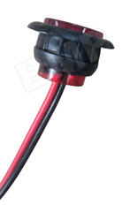 Red 3/4" LED Marker Light – J-53-R-24 / SH-10815 – Round Clearance Light - 1500702