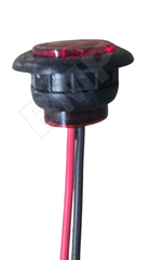 Red ¾" LED Marker Light - J-53-R, SH-10609 - Waterproof, 2-Wire Pigtail 1500701