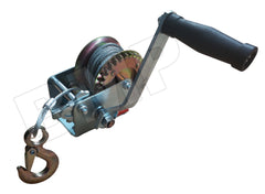 600 lbs Hand Winch Heavy Duty Steel Cable Crank Gear Winch ATV Boat Trailer 0900170