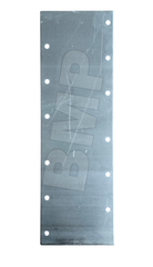 Heavy Duty Mending Plates 15.7 x 5 6 Gauge Galvanized Steel  - 1300402
