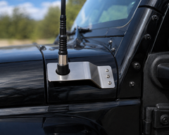 Stainless Steel Antenna Mount Bracket – 2.0 mm (0.079" / 14 Gauge) – Heavy-Duty NMO Mount 1000710