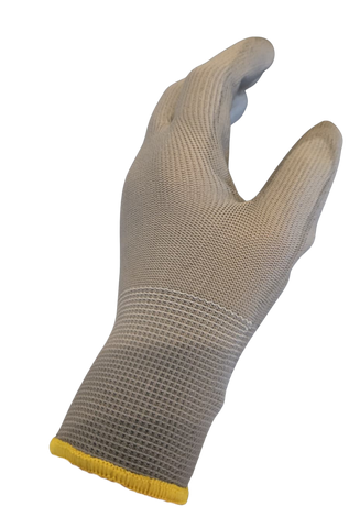 Lightweight Seamless Knit Work Gloves – Size Medium – Gray - 1500247