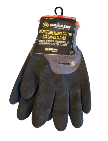 Brigade Microfoam Nitrile Gloves-1500243