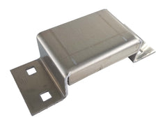 Heavy-Duty 9ga Aluminum Stake Pocket with Lip – Bolt-On  – 1000501