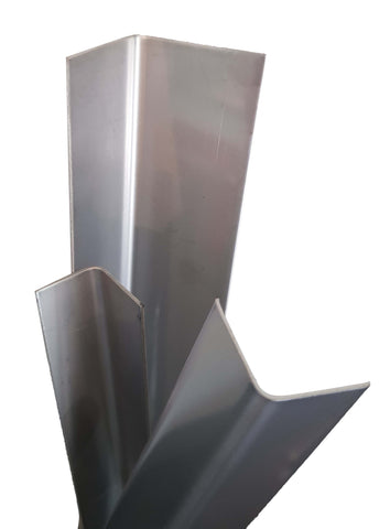304 STAINLESS STEEL CORNER GUARD ANGLE 2" x 2" x 48" 0600124