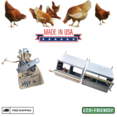 4 HOLE CHICKEN NESTING BOX 0300107-2