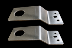 Stainless Steel Antenna Mount Bracket – 2.0 mm (0.079" / 14 Gauge) – Heavy-Duty NMO Mount 1000710