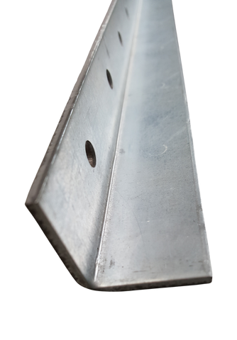 Heavy-Duty Galvanized Steel Fence Post – 8 Ft, 12ga Steel - 0300101