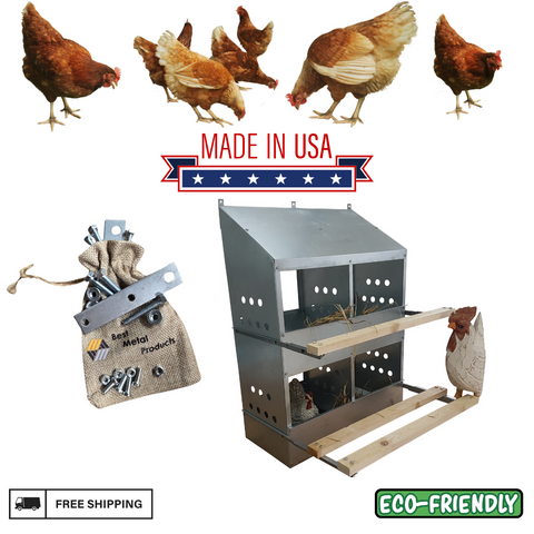 4 HOLE CHICKEN NESTING BOX 0300111