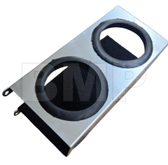 Lightweight Aluminum 2-Cup Holder – Perfect for Buses, Boats, Golf Carts & More 133