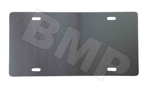 304 Brushed Stainless Steel License Plate Backer – 16ga .057" – Standard Size 0600143