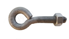 UNWELDED EYE BOLT M10 x 40 mm WITH NUT 1200506