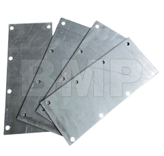 Heavy Duty Mending Plates 11.8" x 5" – 6 Gauge Galvanized Steel  - 1300401