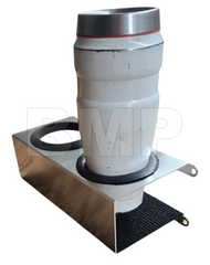 Lightweight Aluminum 2-Cup Holder – Perfect for Buses, Boats, Golf Carts & More 133