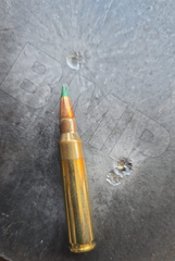 AR500 Steel Gong Shooting Target 3/8" – 12" Round – 2-Hole