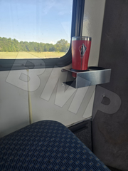 Lightweight Aluminum 2-Cup Holder – Perfect for Buses, Boats, Golf Carts & More 133